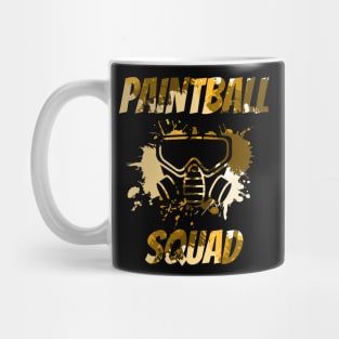 Matching Paintball T-Shirt Cool Fun Sports Game Team Shirt Mug